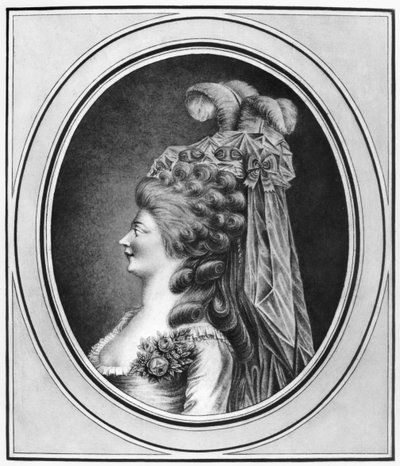 Louise Contat de Parny (1760-1813) in der Rolle der Suzanne in 